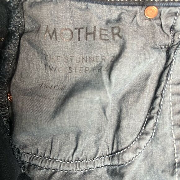 MOTHER Stunner Zip Two Step Ankle Fray Jeans in Last Call size 24 - Picture 12 of 13